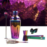 Rainbow Cocktail Shaker Set